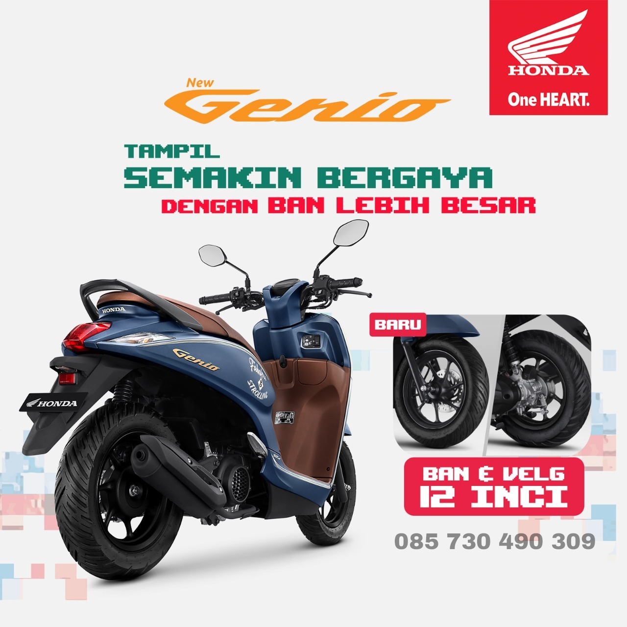 Brosur Kredit Motor Honda Genio Dealer Motor Honda Majalengka