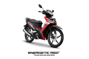 Supra X 125 Warna Energetic Red