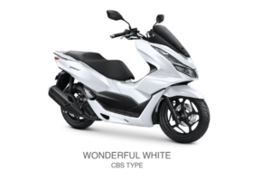 All New PCX 160 CBS Wonderfull White