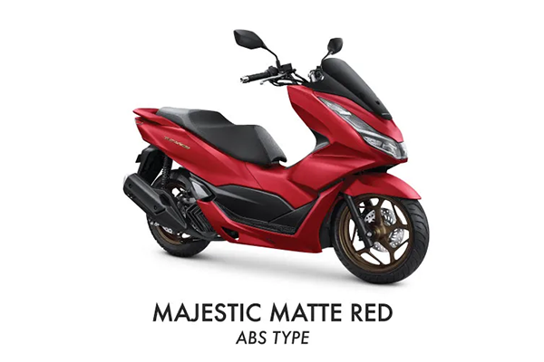 New PCX 160 ABS Majestic Matte Red