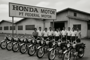 sejarah honda motor indonesia